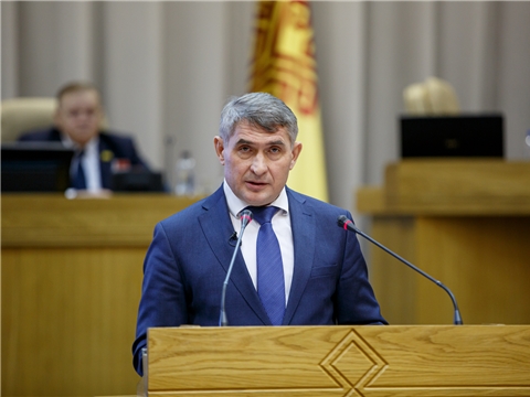 Олег Николаев представил результаты деятельности Правительства республики за 2023 год