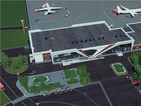 Реконструкция сектора внутренних воздушных линий здания аэровокзала Международного аэропорта «Чебоксары» (аэровокзала на 100 мест), ООО «МАЧ»